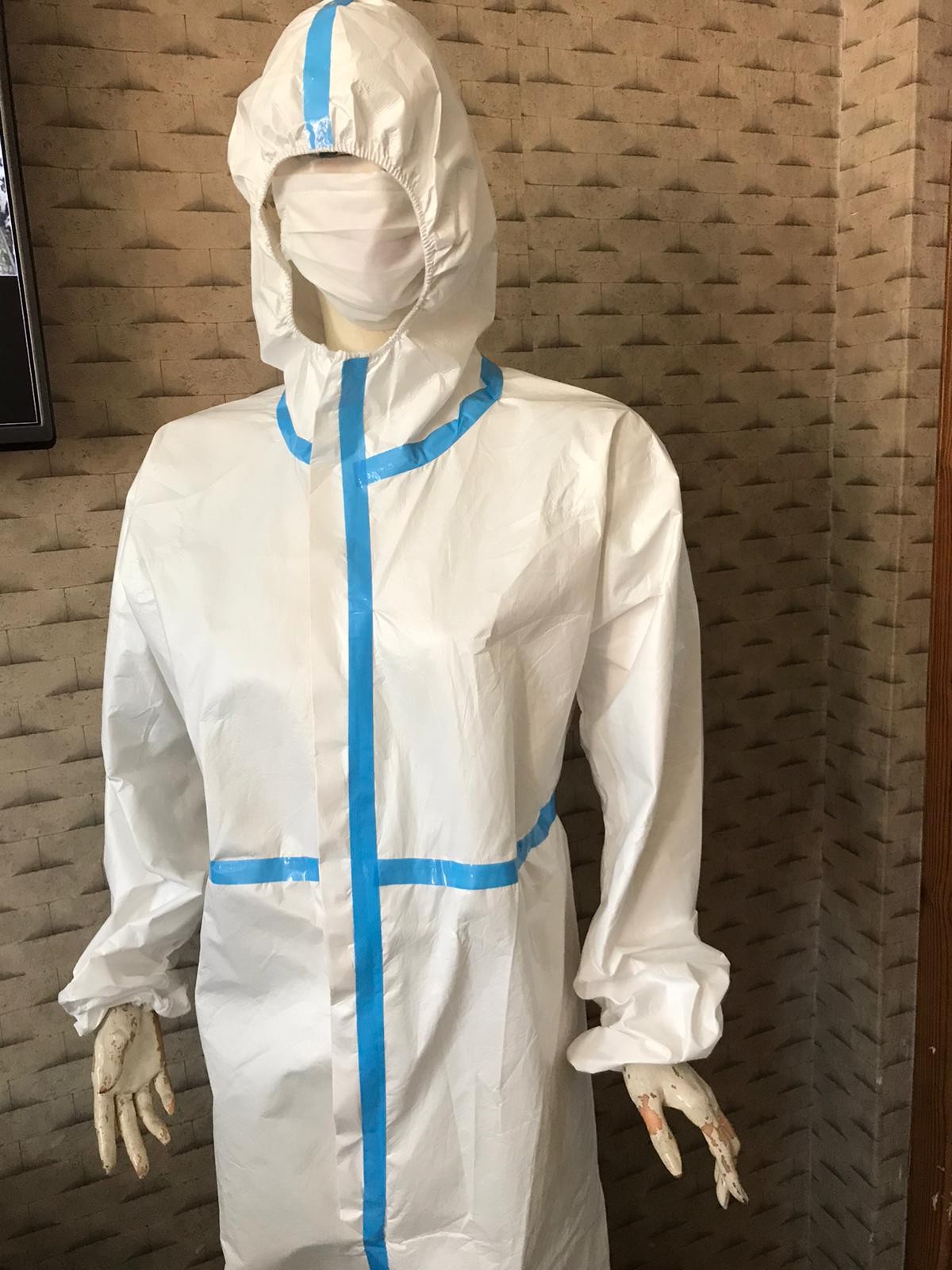 protective gown tape